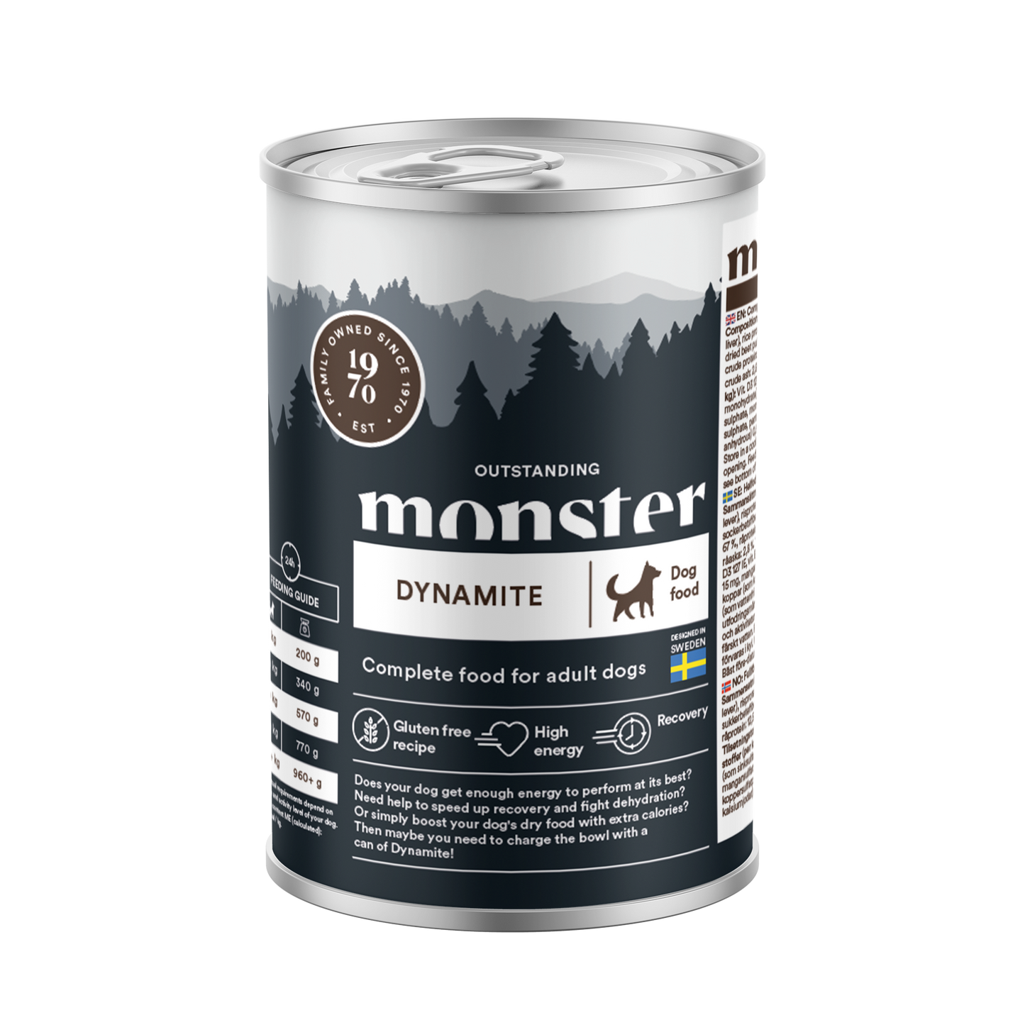 Monster Dog Dynamite Can 400 g