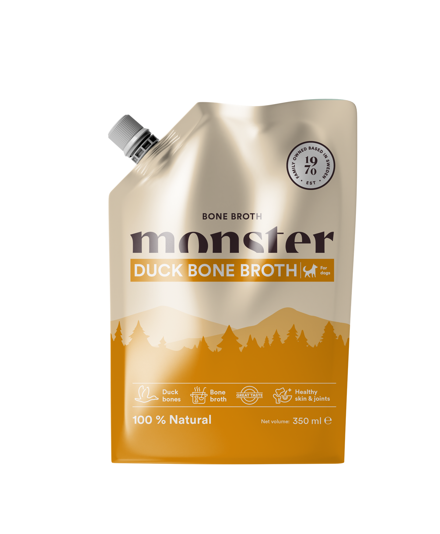 Monster Bone Broth Duck 350 ml