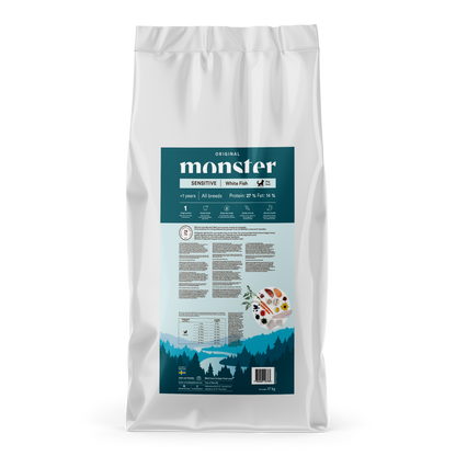 Monster Dog Original Sensitive White Fish