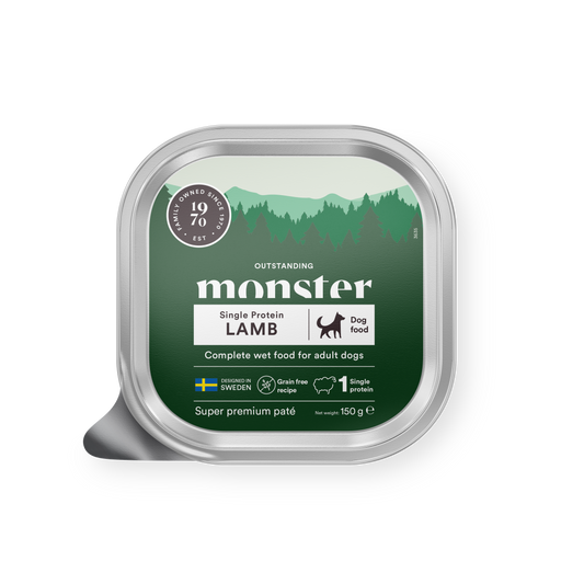 Monster Dog Lamb Paté tray 150 g