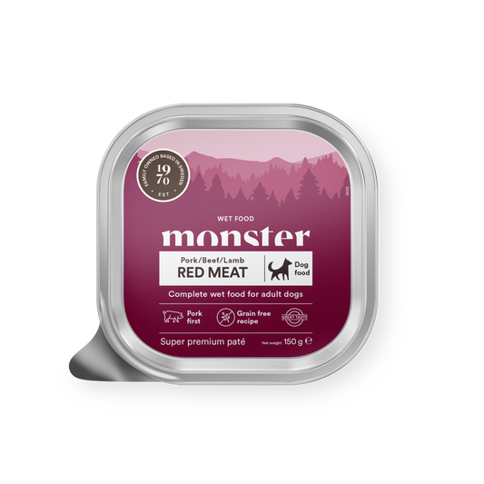 Monster Dog Adult Red Meat Paté