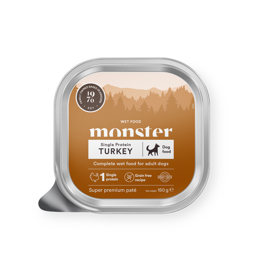 Monster Dog Adult Turkey Paté 150 g