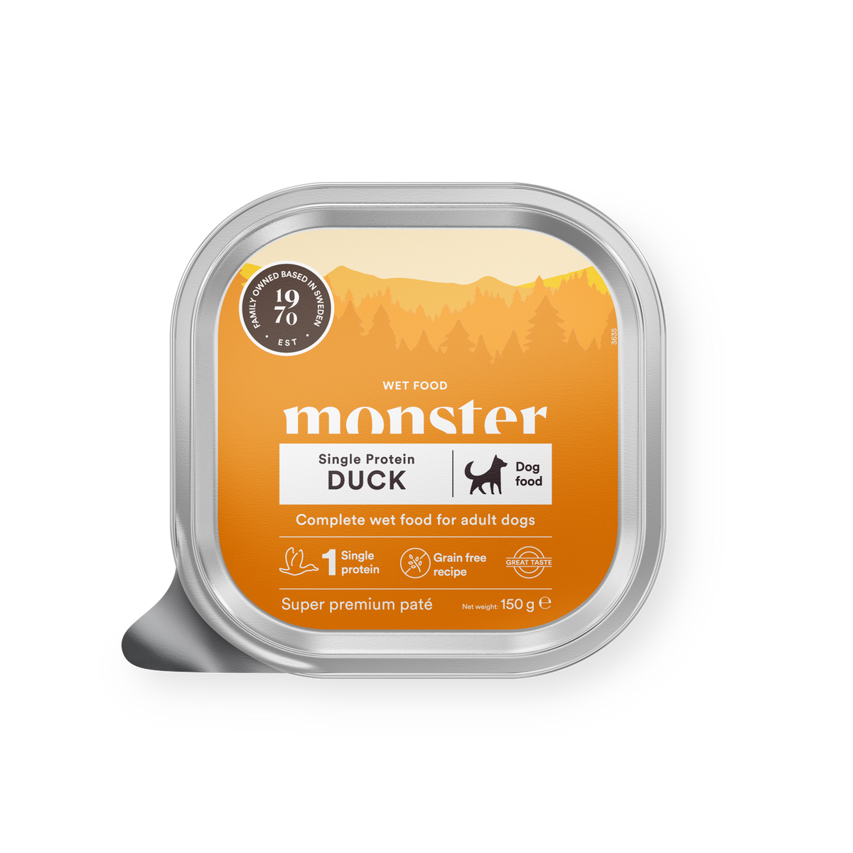 Monster Dog Adult Duck Paté 150 g