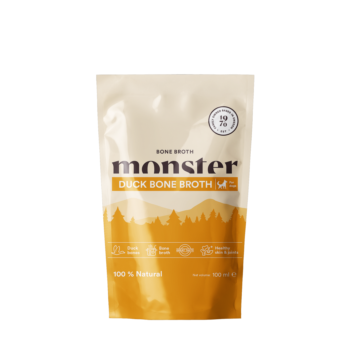 Monster Bone Broth Duck 350 ml