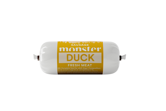Monster Dog Sausage Duck 80 g eða 200 g