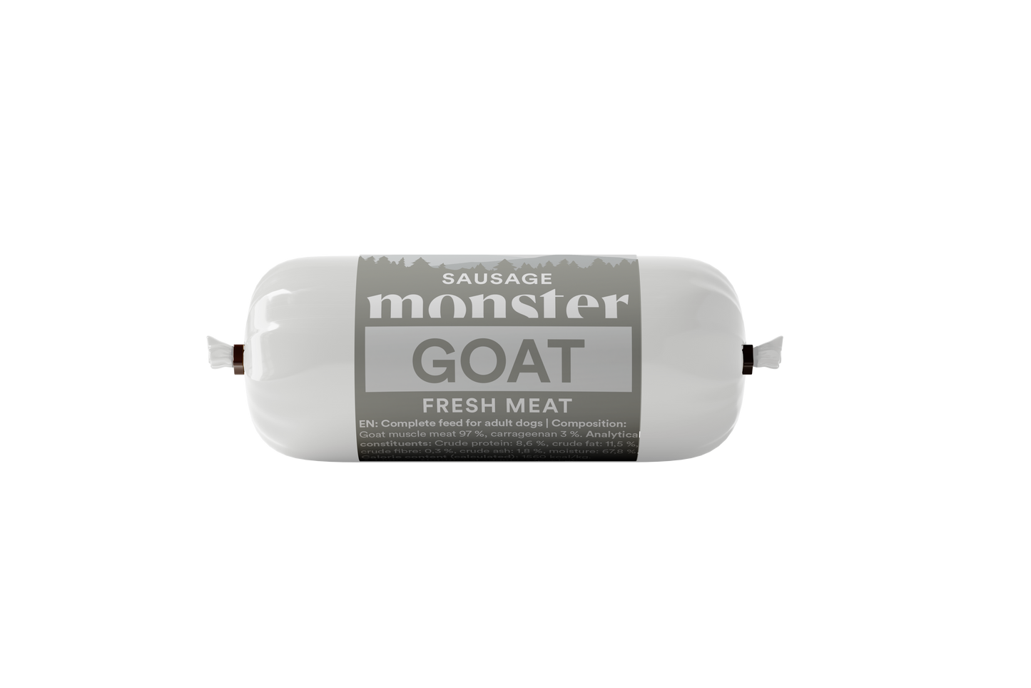 Monster Dog Sausage Goat 80 g og 200 g