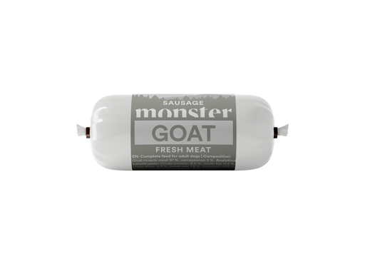 Monster Dog Sausage Goat 80 g og 200 g