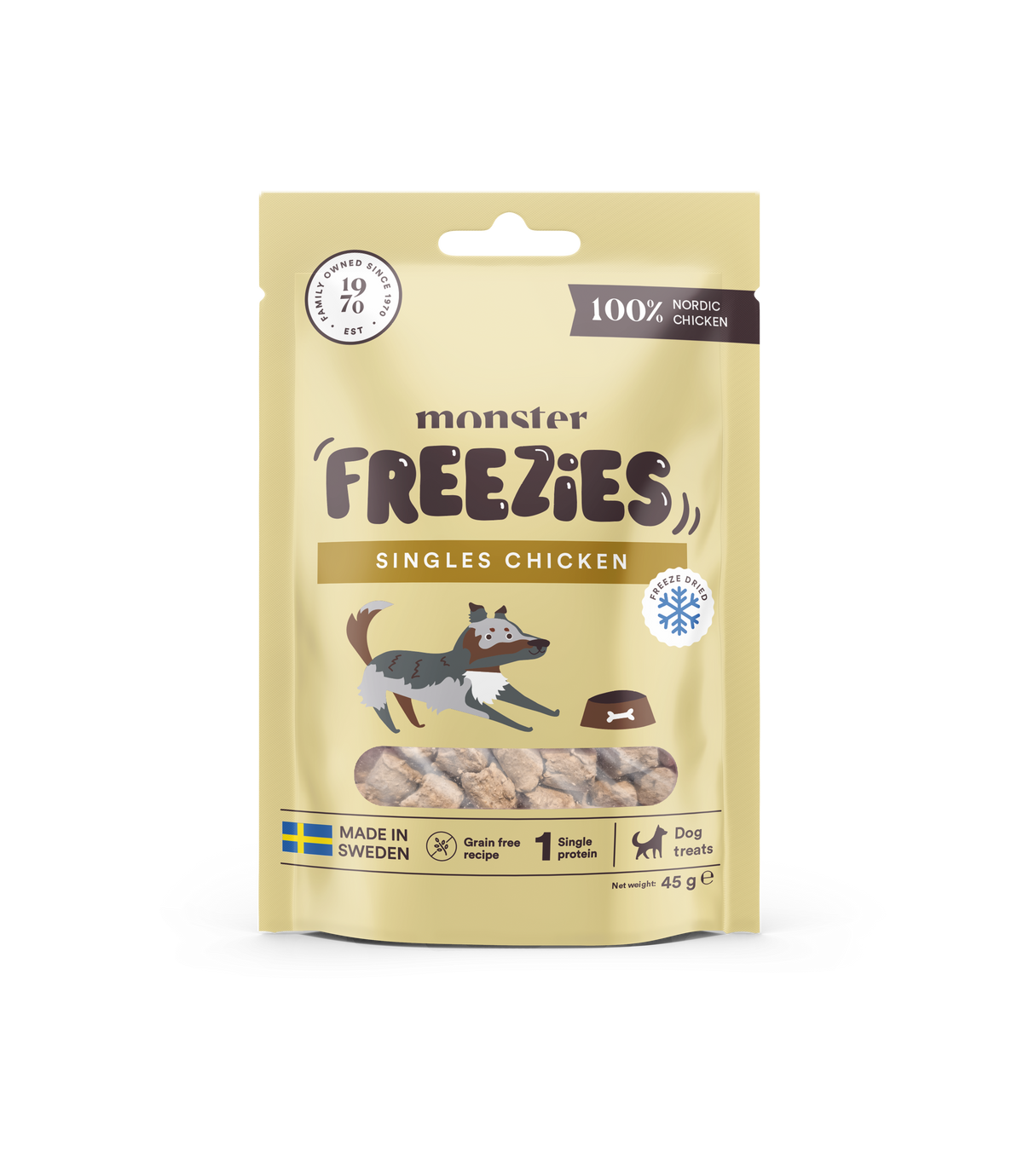 Monster Dog Treats Freezies 45 g