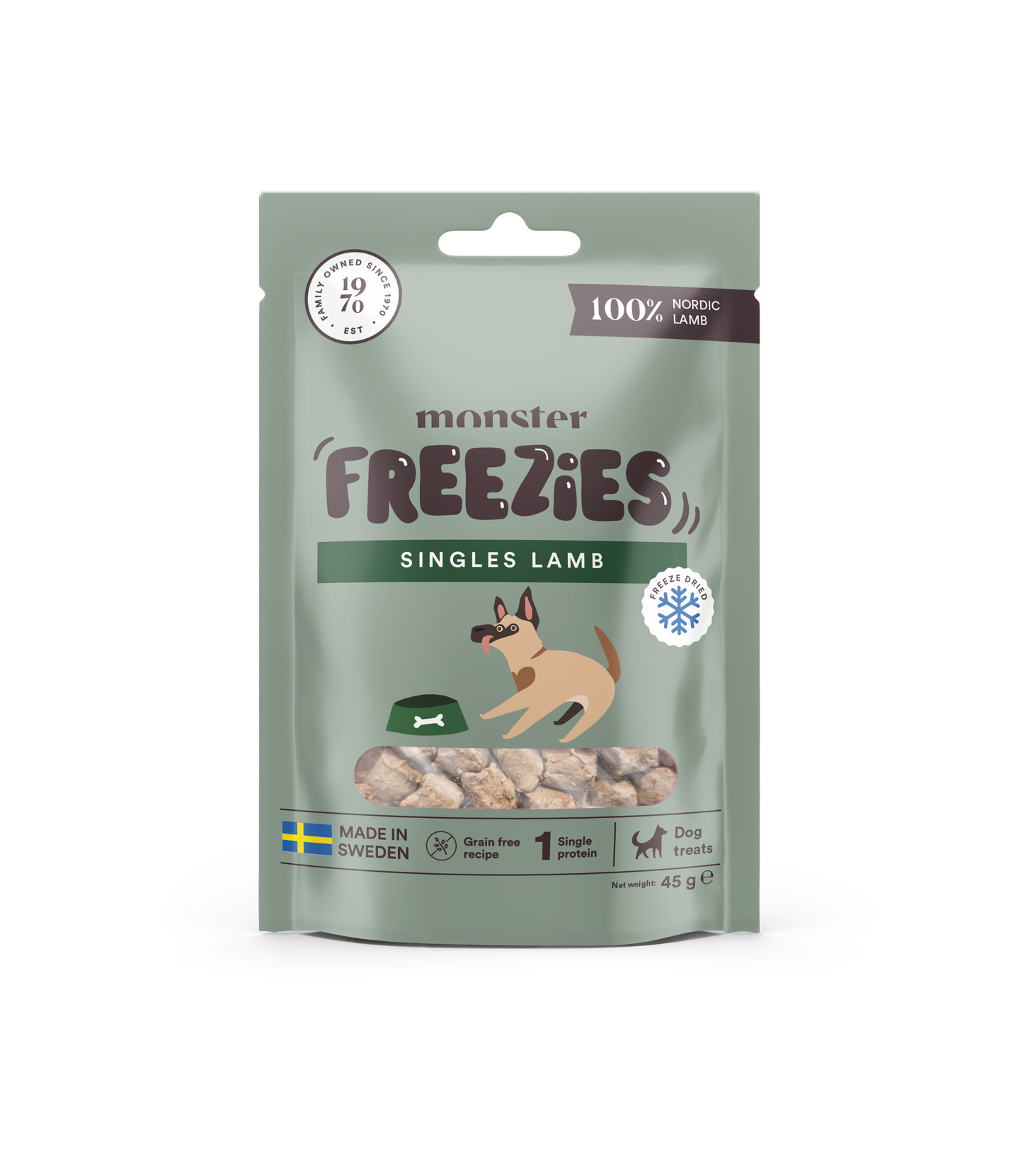 Monster Dog Treats Freezies Lamb 45 g