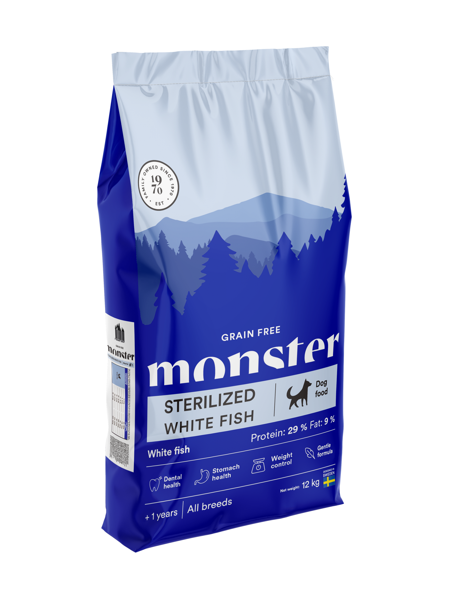 Monster Dog Grain Free Sterilized White Fish