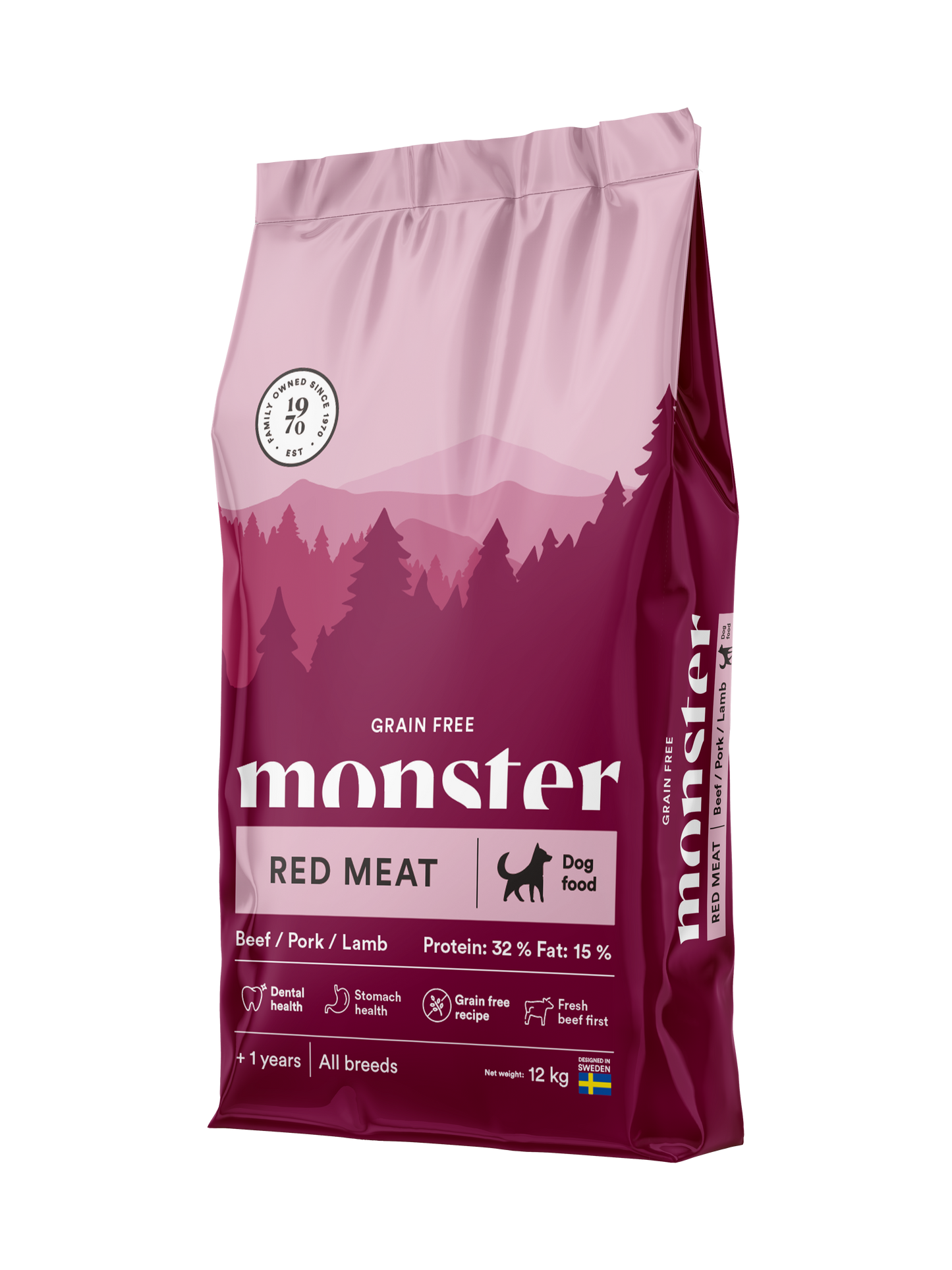 Monster Dog Grain Free Adult Red Meat