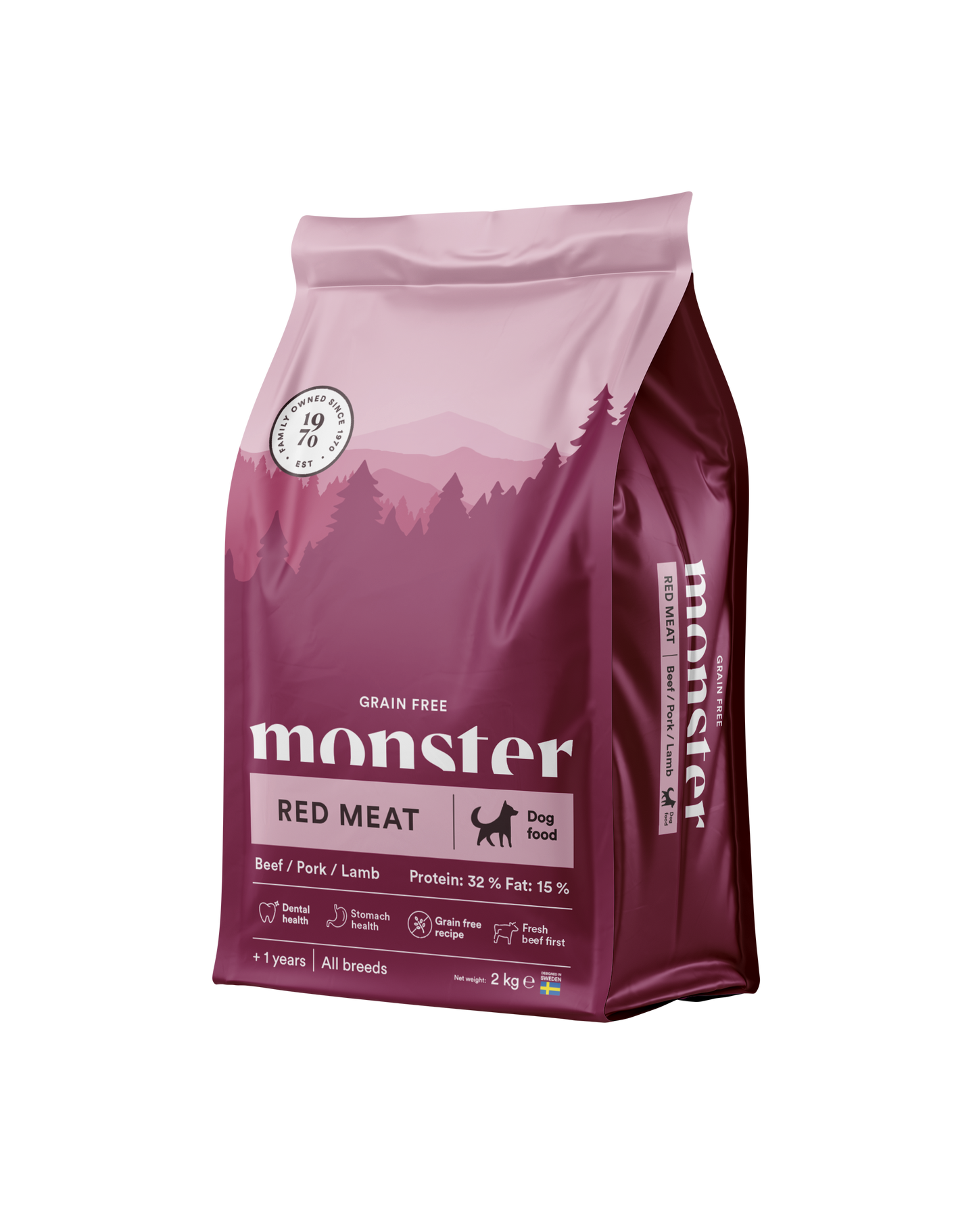 Monster Dog Grain Free Adult Red Meat