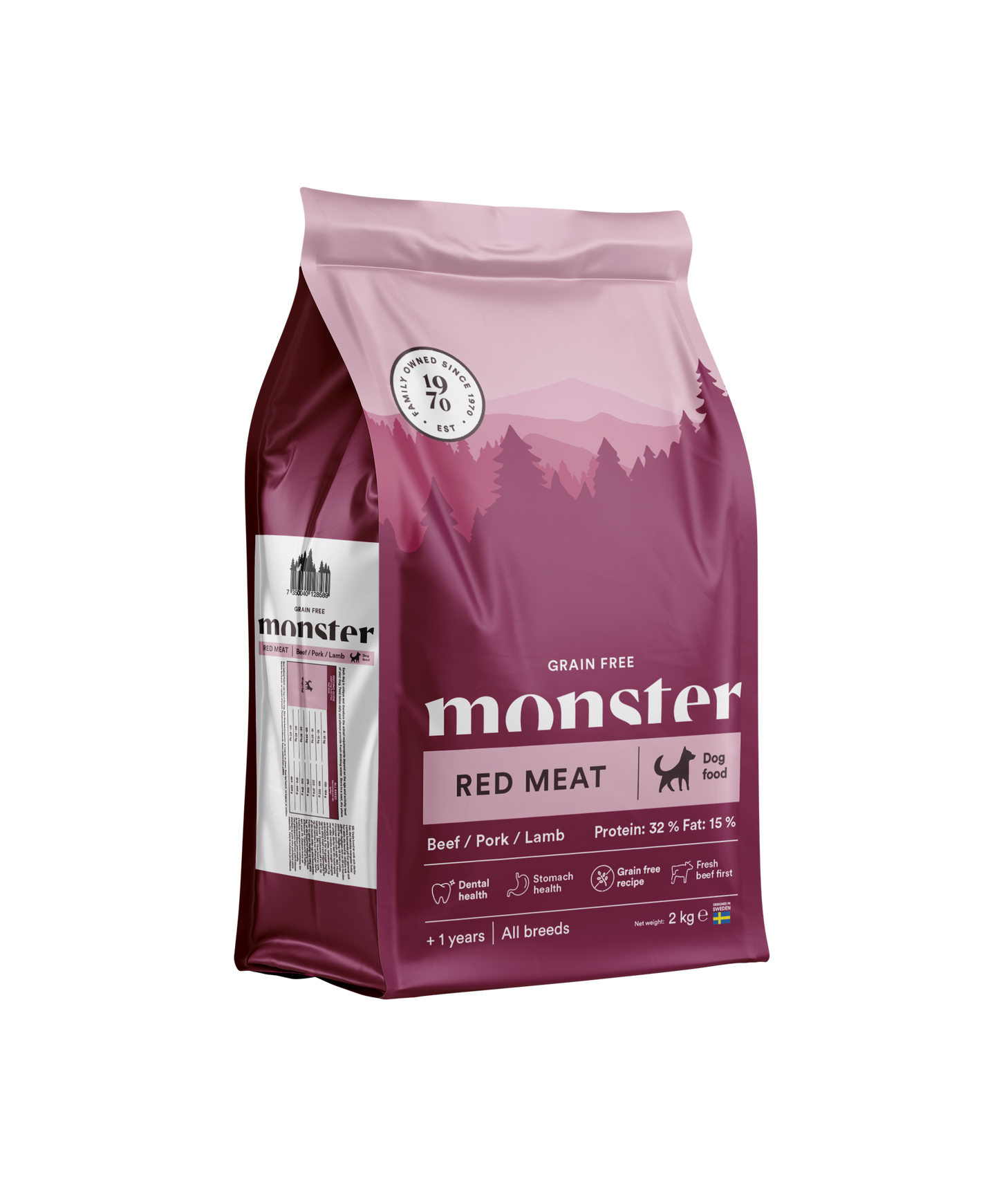 Monster Dog Grain Free Adult Red Meat