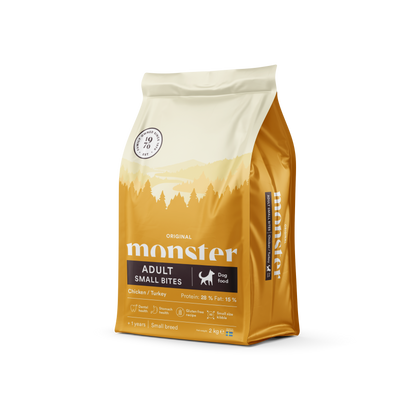 Monster Dog Original Adult Chicken/Turkey Small Bites