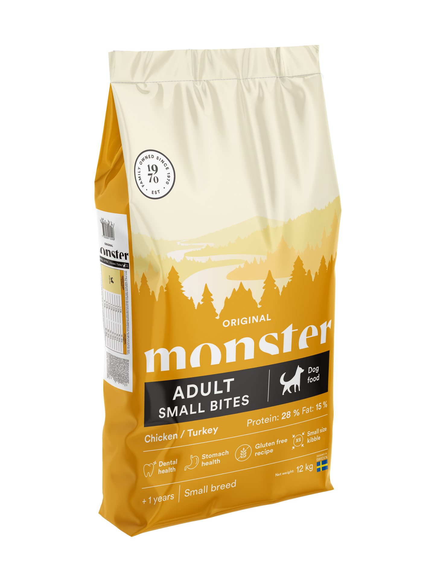 Monster Dog Original Adult Chicken/Turkey Small Bites