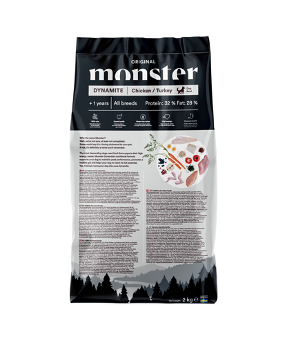 Monster Dog Original Dynamite Chicken/Turkey