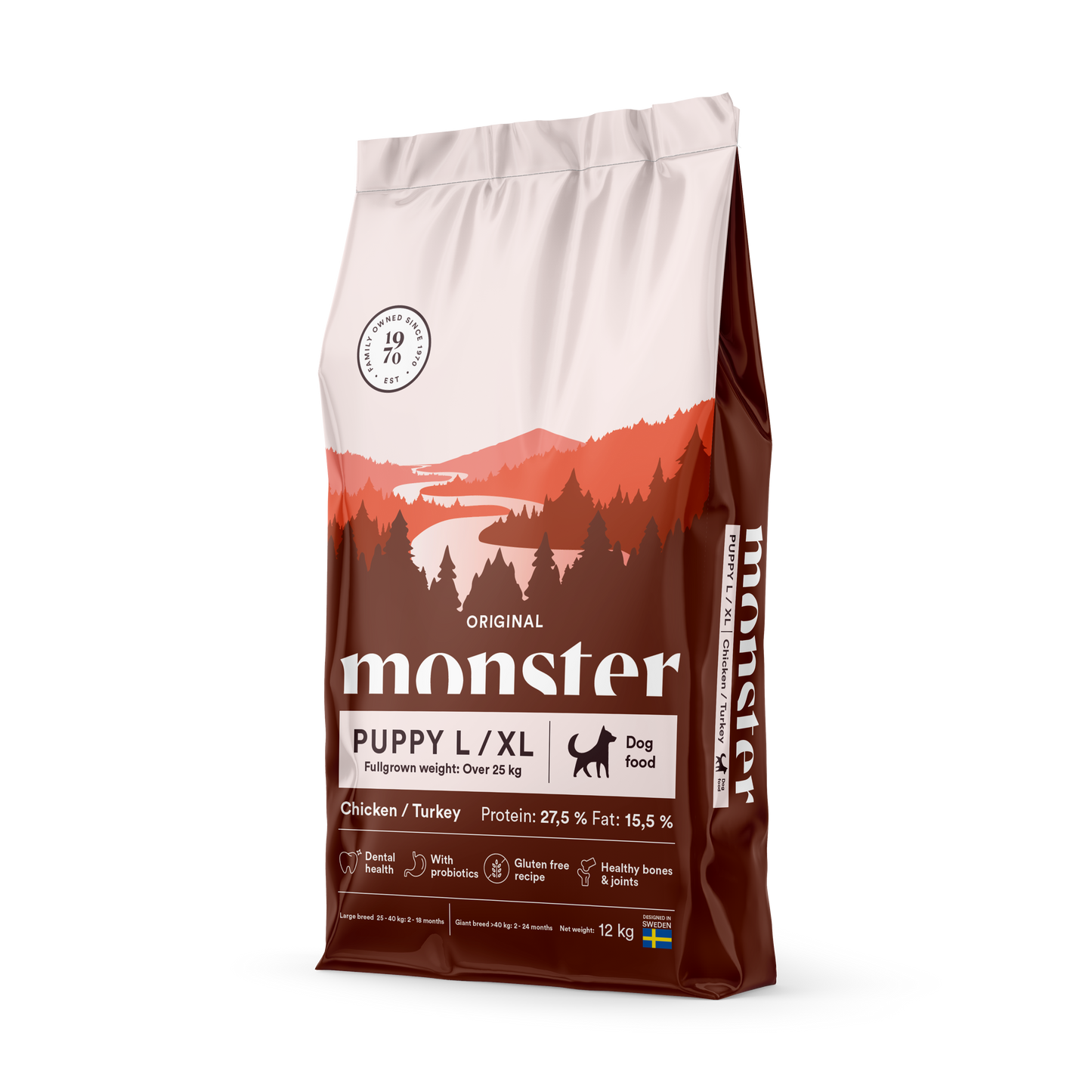 Monster Dog Original Puppy L/ XL Chicken/Turkey