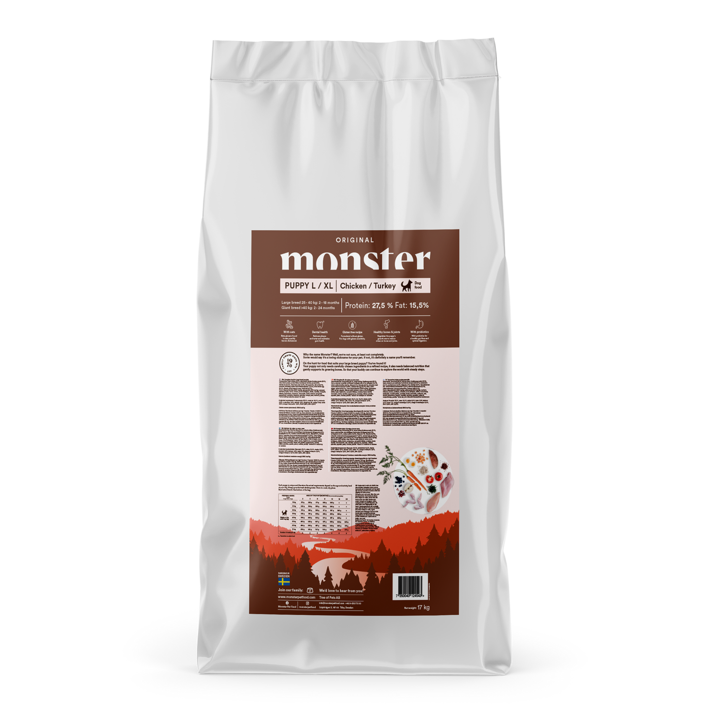 Monster Dog Original Puppy L/ XL Chicken/Turkey