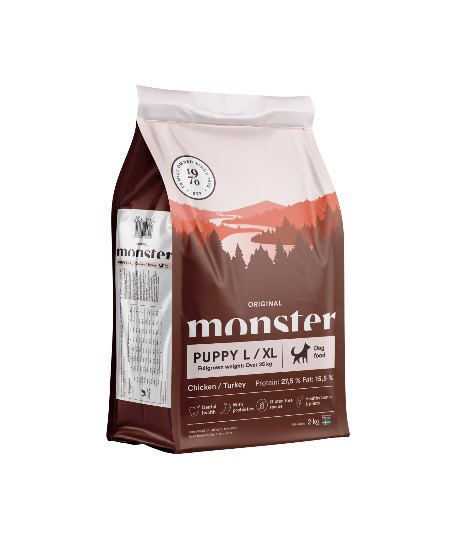 Monster Dog Original Puppy L/ XL Chicken/Turkey