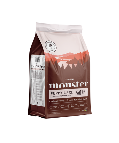 Monster Dog Original Puppy L/ XL Chicken/Turkey