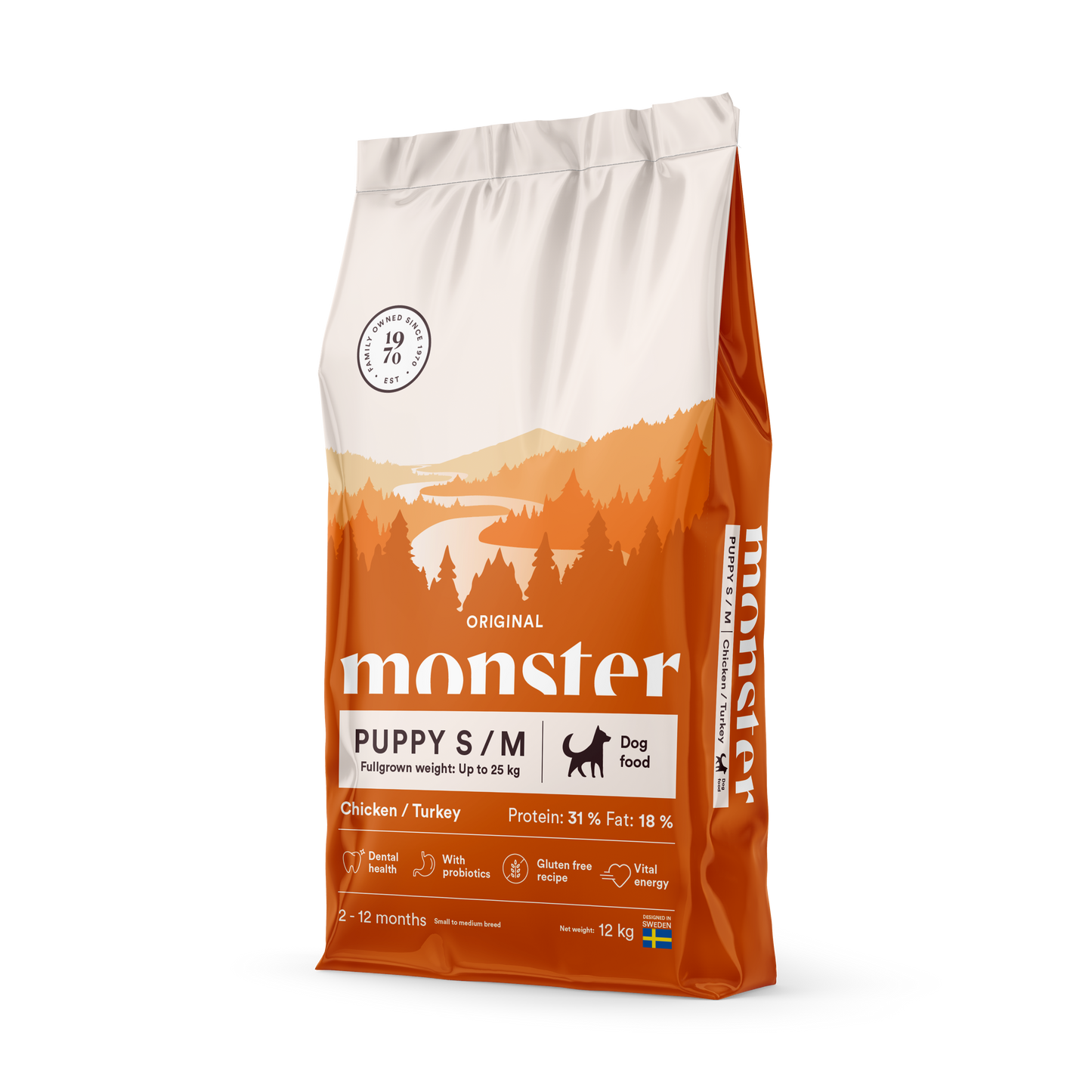 Monster Dog Original Puppy S/M Chicken/Turkey