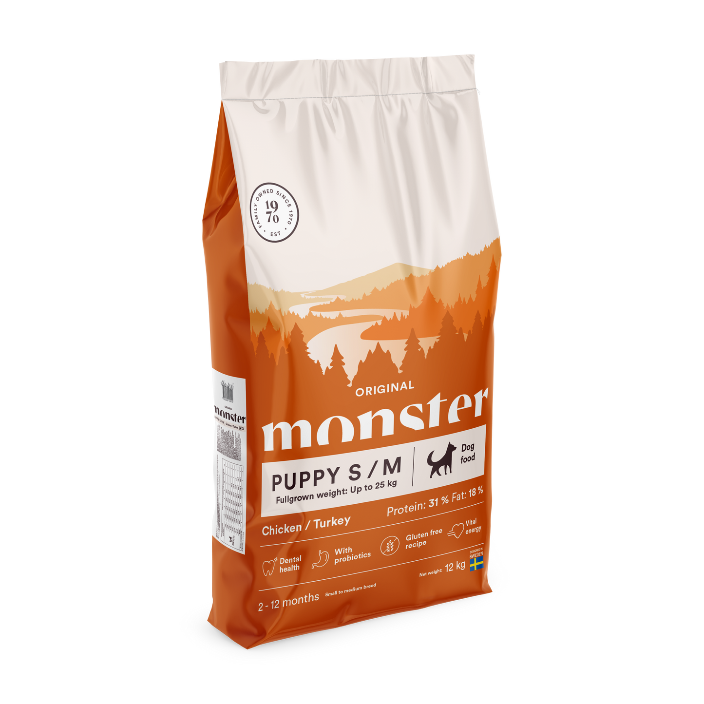 Monster Dog Original Puppy S/M Chicken/Turkey