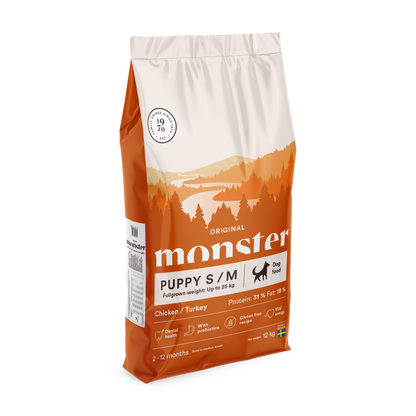 Monster Dog Original Puppy S/M Chicken/Turkey