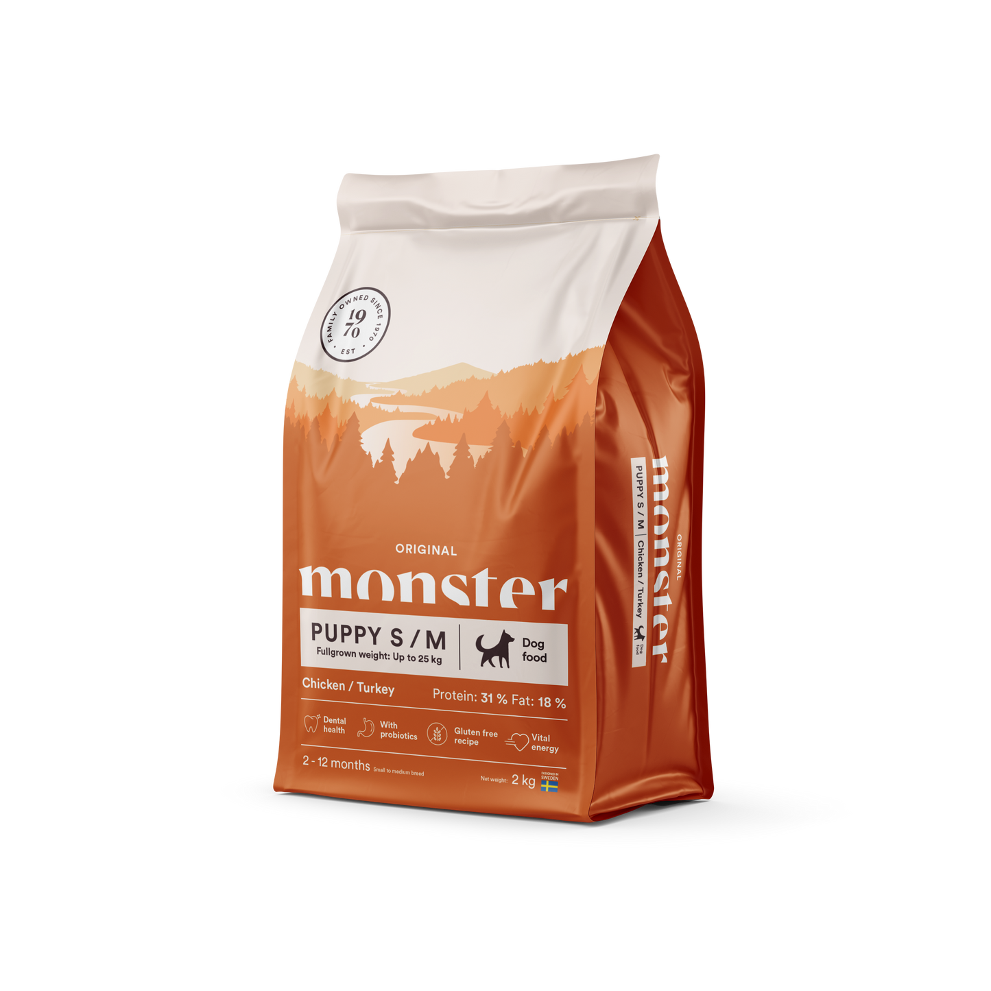 Monster Dog Original Puppy S/M Chicken/Turkey