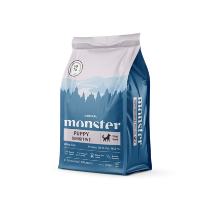 Monster Dog Original Puppy Sensitive White Fish