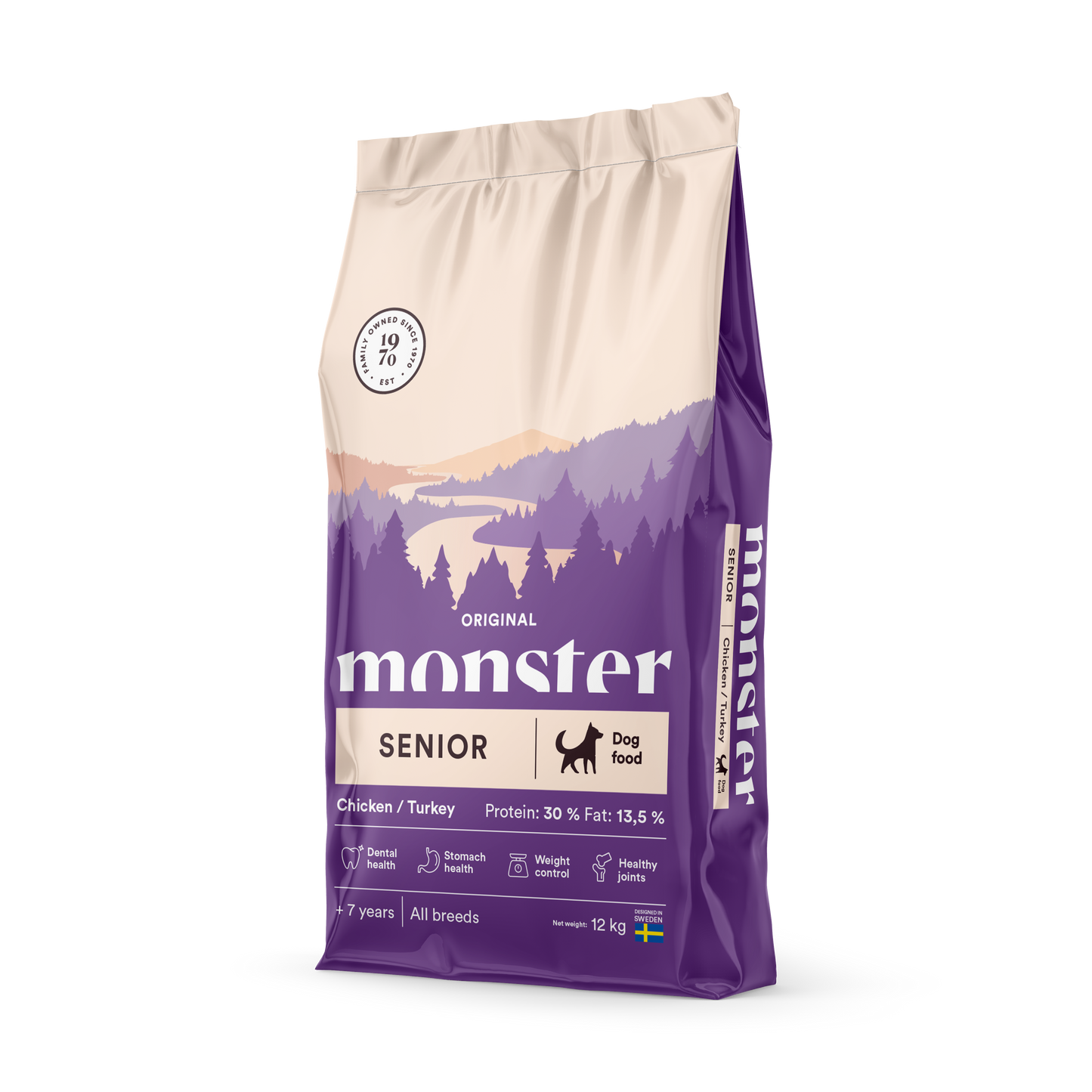 Monster Dog Original Senior Chicken/Turkey