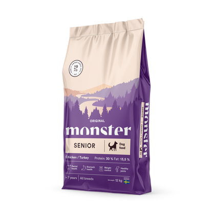 Monster Dog Original Senior Chicken/Turkey