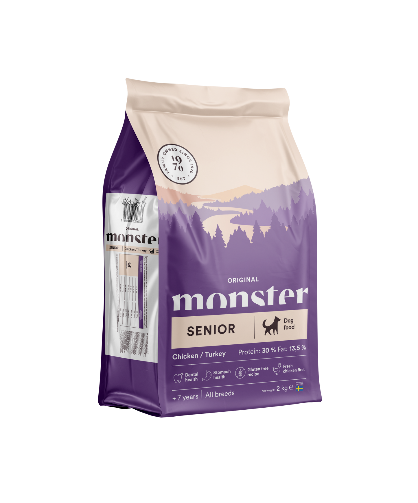 Monster Dog Original Senior Chicken/Turkey