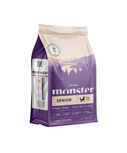 Monster Dog Original Senior Chicken/Turkey