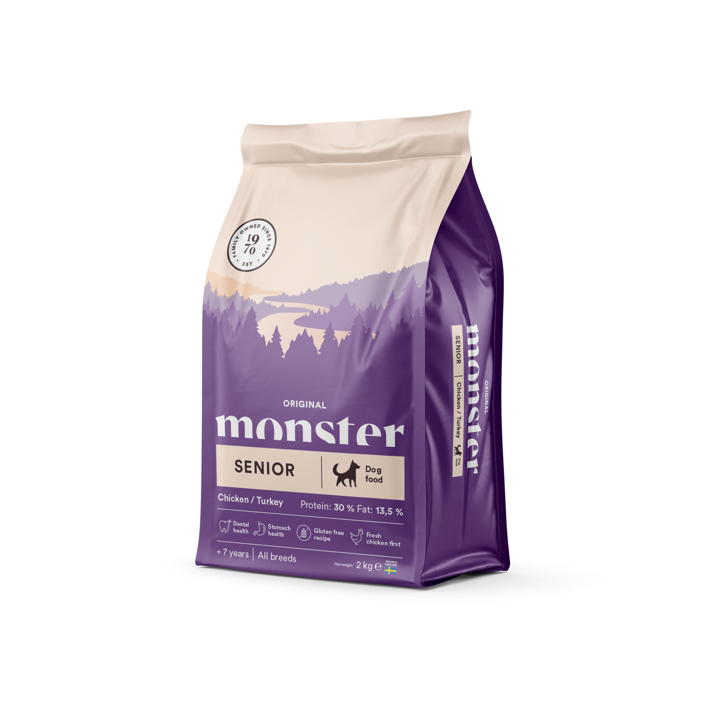 Monster Dog Original Senior Chicken/Turkey