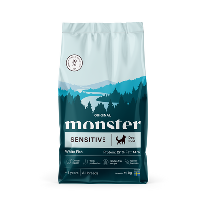 Monster Dog Original Sensitive White Fish