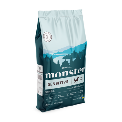 Monster Dog Original Sensitive White Fish