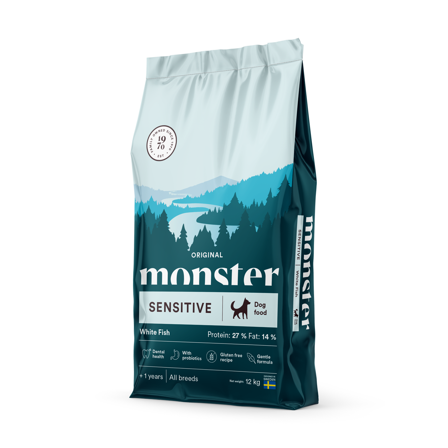 Monster Dog Original Sensitive White Fish