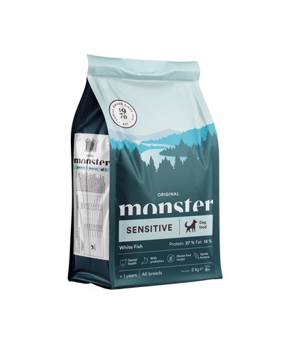 Monster Dog Original Sensitive White Fish