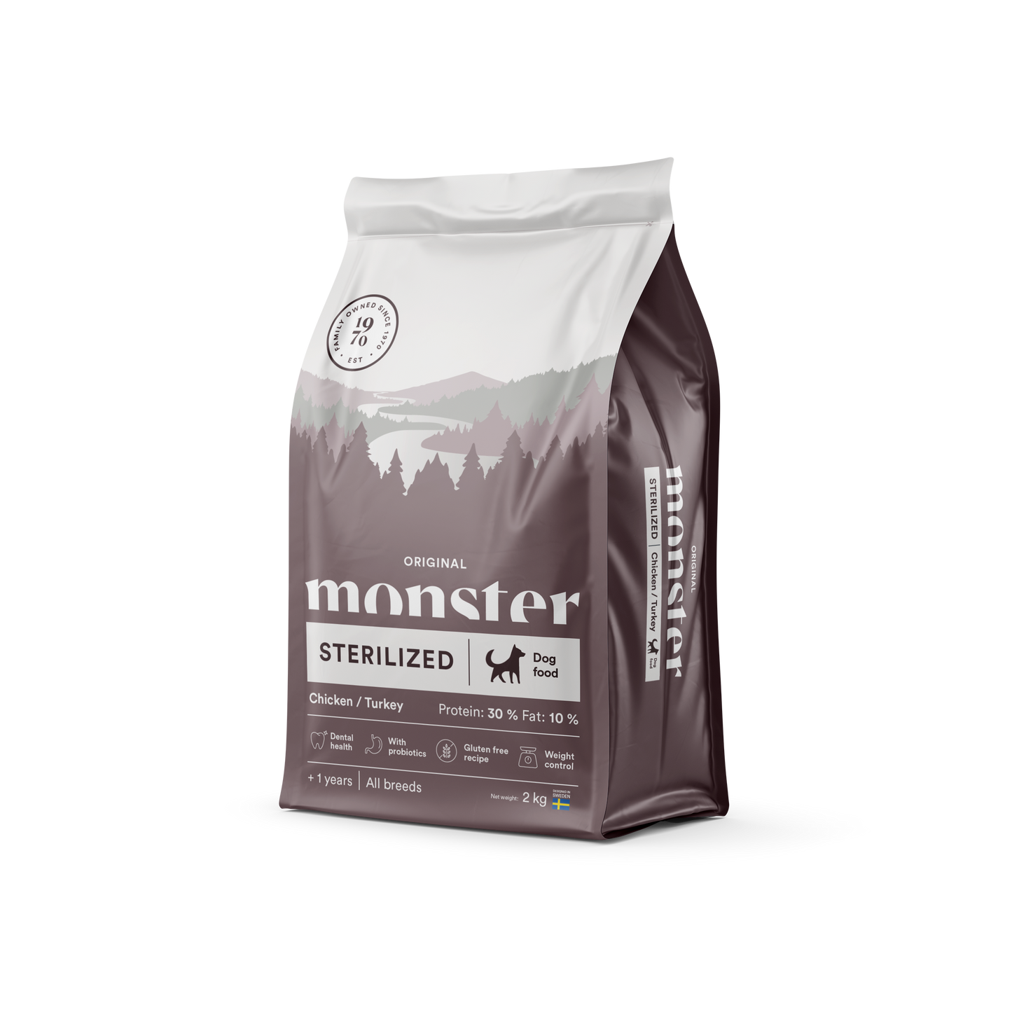 Monster Dog Original Sterilized Chicken/Turkey