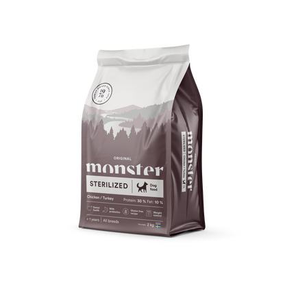 Monster Dog Original Sterilized Chicken/Turkey