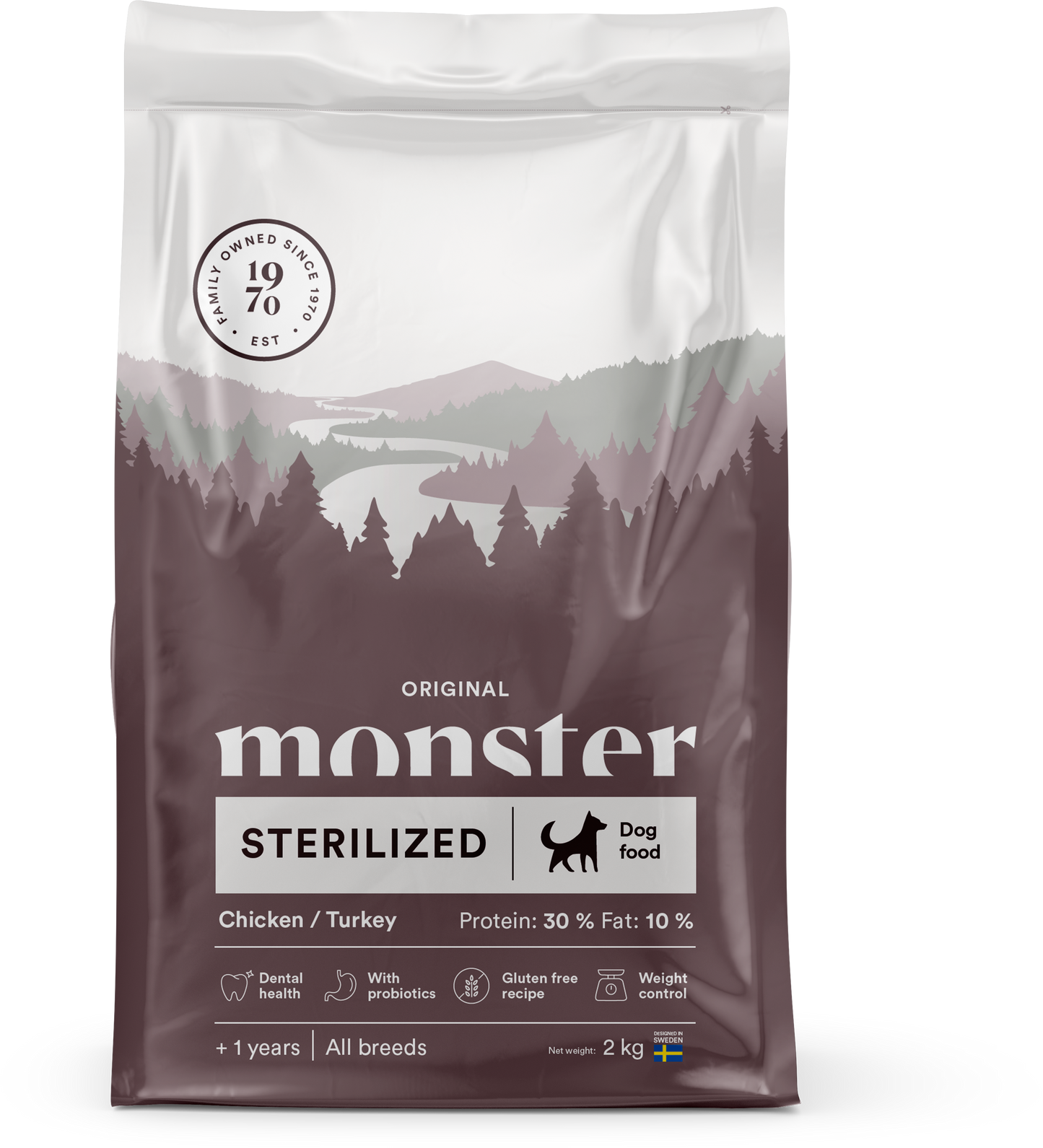 Monster Dog Original Sterilized Chicken/Turkey