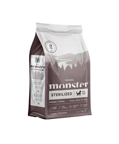 Monster Dog Original Sterilized Chicken/Turkey