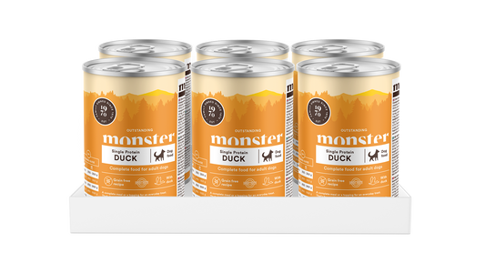 Monster Dog Adult Single Protein Duck Can 400 g