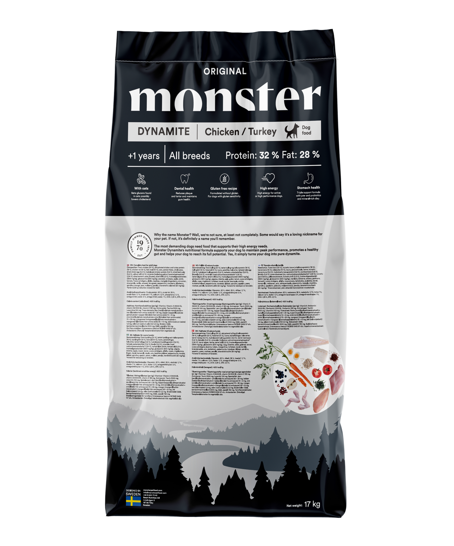 Monster Dog Original Dynamite Chicken/Turkey