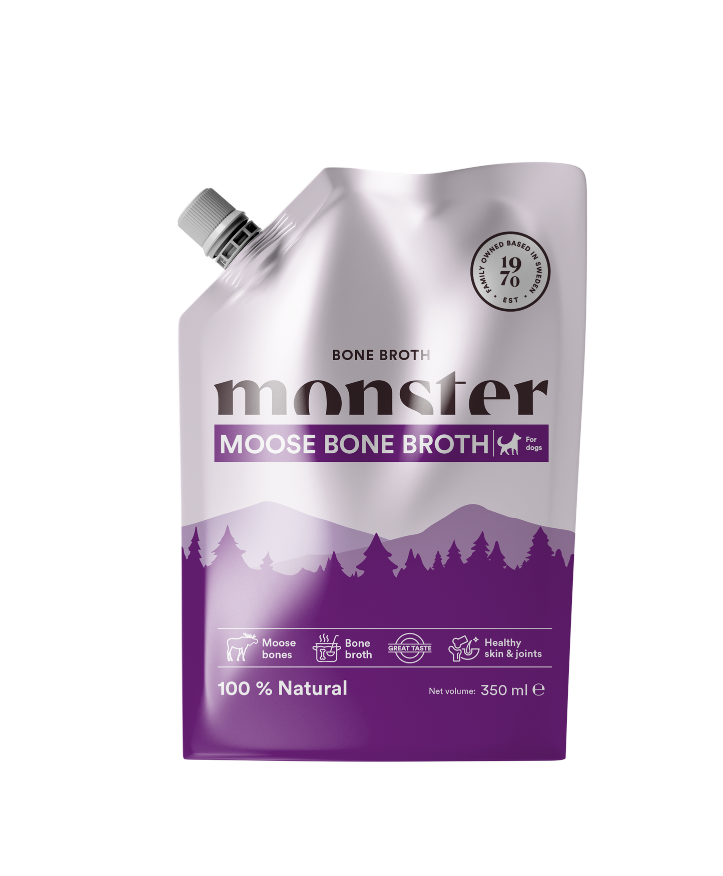 Monster Bone Broth Moose 350 ml