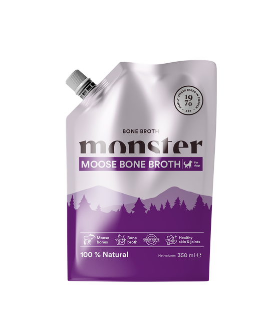 Monster Bone Broth Moose 350 ml